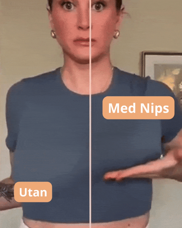Nips – Inget syns. Allt känns rätt.