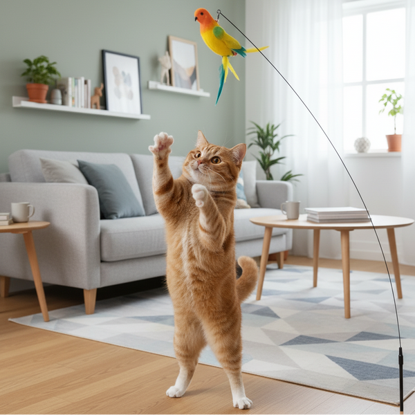 FlaxJakten™ - Glad katt, skonade möbler