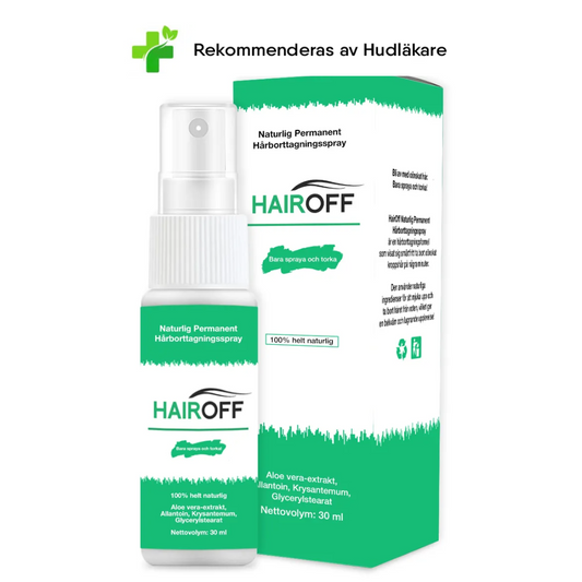 HairOff – Naturlig, smärtfri & permanent hårborttagning