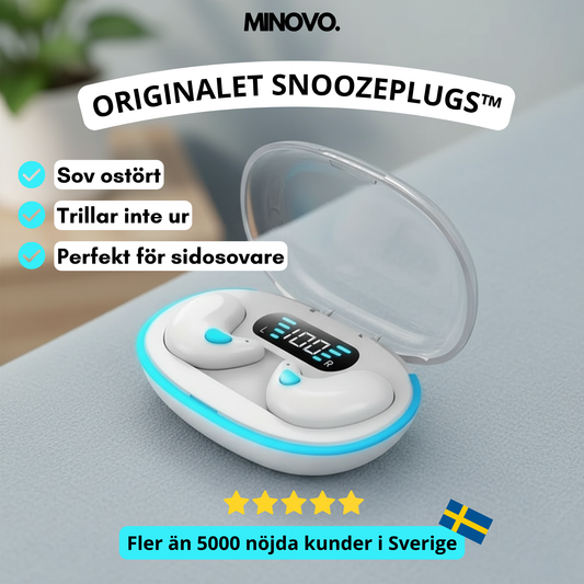 SnoozePlugs™ – Sov i total tystnad