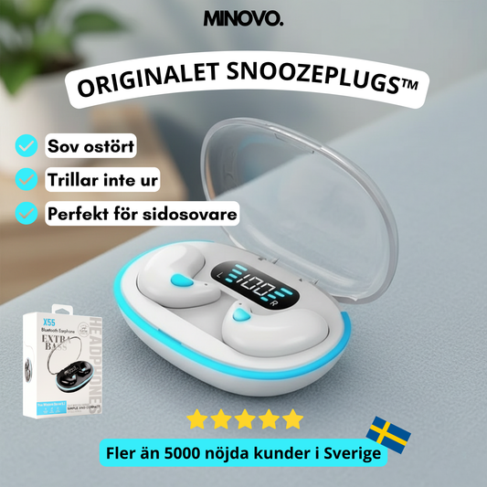 SnoozePlugs™ – Sov i total tystnad