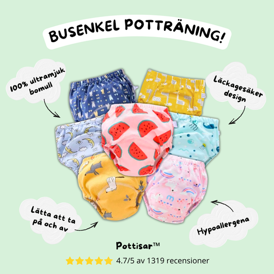 Pottisar™ – Effektiv potträning utan stress