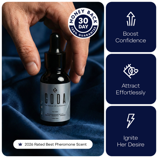 Goda® For Him – Doften som ökar attraktion & lockar in henne